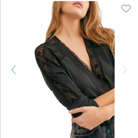 Free People Lola Lace Top - Picture 3 of 6